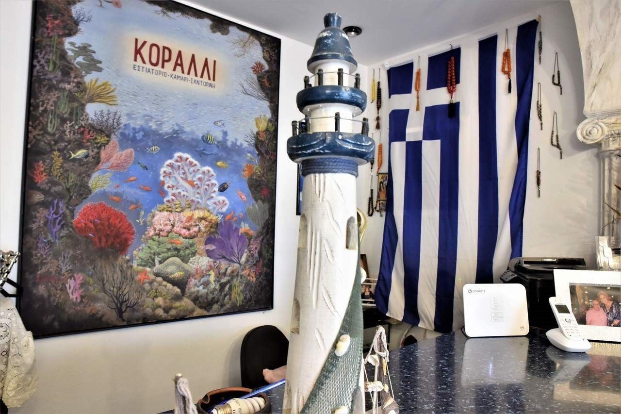Hotel Koralli Kamari  Ngoại thất bức ảnh